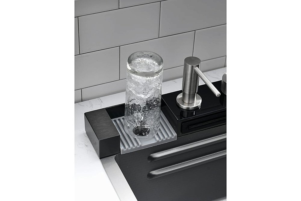 Мойка кухонная Esbano Geyserus-5 ESMKGEYS5 оружейная сталь купить в интернет-магазине сантехники Sanbest