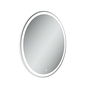 Зеркало Sancos Bella BE600 белое в ванную от интернет-магазине сантехники Sanbest