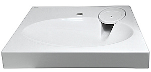 Раковина Azario Elegance 59 CS00078300 белая купить в интернет-магазине Sanbest