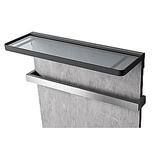 Полотенцесушитель Black&White MOON N-388AG Armani Grey/серый мрамор купить в интернет-магазине сантехники Sanbest