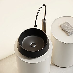 Раковина Ceramica Nova Maya CN12004MB черная матовая купить в интернет-магазине Sanbest