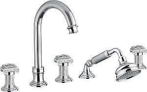 Смеситель для ванны Cezares OLIMP-BVD-01-Sw хром купить в интернет-магазине сантехники Sanbest