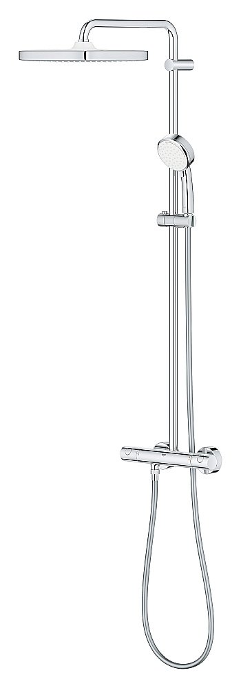 Душевая система Grohe Tempesta Cosmopolitan 250 CUBE 26689000 хром купить в интернет-магазине сантехники Sanbest