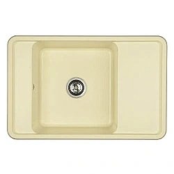 Мойка кухонная Акватон Беллис 78 шампань купить в интернет-магазине сантехники Sanbest