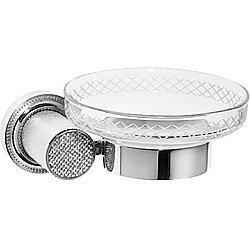 Мыльница Boheme Royal Cristal 10923-CR хром/Swarovski купить в интернет-магазине сантехники Sanbest