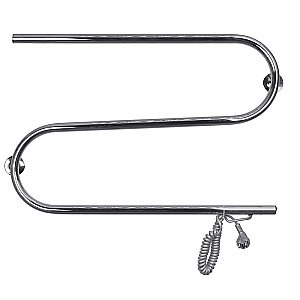 Полотенцесушитель электрический Domoterm S-образный DMT 112 42x70 EK хром купить в интернет-магазине сантехники Sanbest