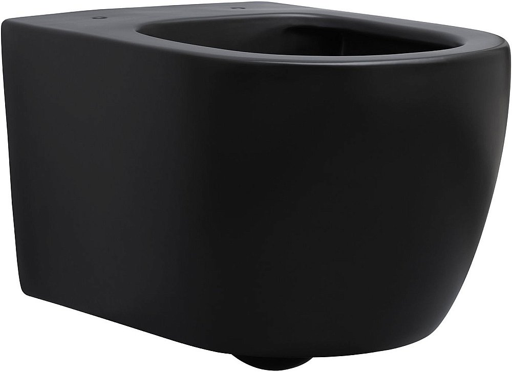 Унитаз подвесной Aquanet Rimless Cetus-BW BL-102N-WHT с крышкой микролифт, безободковый купить в интернет-магазине Sanbest