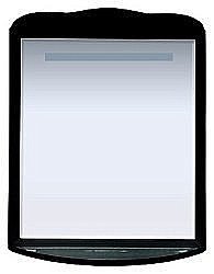 Зеркало Misty Дайна 85x104 чёрное в ванную от интернет-магазине сантехники Sanbest