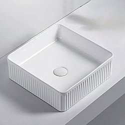 Раковина накладная RGW GS-01 80121001-01 белая купить в интернет-магазине Sanbest