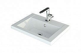 Раковина из искусственного мрамора Art&Max Family AM-LAV-500-MR-A 50 купить в интернет-магазине сантехники Sanbest