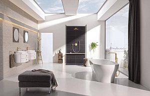 Смеситель для раковины Grohe Essence New 23589GL1 купить в интернет-магазине сантехники Sanbest