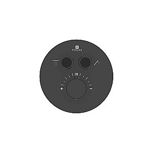 Душевая система Vincea Inspire VSFW-3I22MT5MB черная матовая купить в интернет-магазине сантехники Sanbest