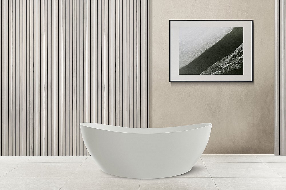 Ванна Abber Stein 163x85 AS9615-1.6 белая матовая купить в интернет-магазине Sanbest