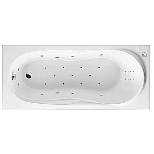 Ванна акриловая Excellent Sekwana ULTRA NANO WAEX.SEK17.ULTRATNANO.CR 170х75 белая с гидромассажем купить в интернет-магазине Sanbest