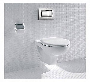 Унитаз подвесной Roca Mateo 893100010 с инсталляцией, с крышкой микролифт купить в интернет-магазине Sanbest