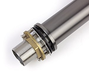 Смеситель для раковины Bronze de Luxe OMG! 9008GM-R графит/красный купить в интернет-магазине сантехники Sanbest