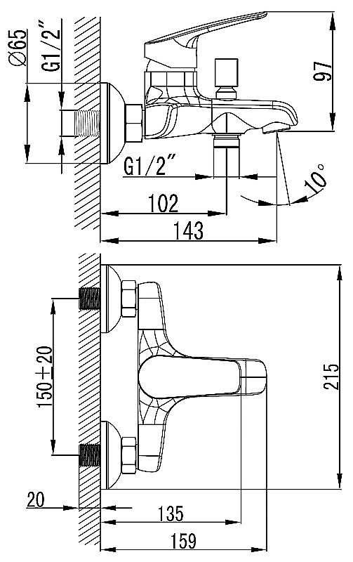 Инсталляция для унитаза Azario AZ-8010-1000 купить в интернет-магазине сантехники Sanbest