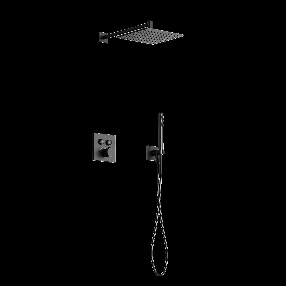 Душевая система Sancos Linn SC9022MB черный матовый купить в интернет-магазине сантехники Sanbest