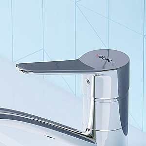 Смеситель для раковины Dorff Optima D2021001 хром купить в интернет-магазине сантехники Sanbest