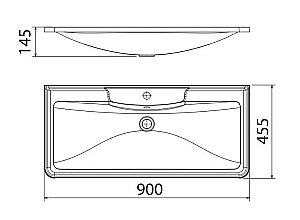 Тумба с раковиной BelBagno ALBANO 90 Pino Scania для ванной в интернет-магазине Sanbest