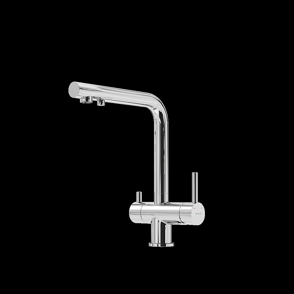 Смеситель для кухни Sancos Foster SC4014СH хром купить в интернет-магазине сантехники Sanbest