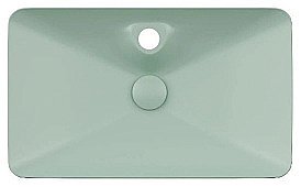 Раковина ISVEA SistemaY Clear 64 10SY50065SV-2T мятно-зеленый матовый купить в интернет-магазине Sanbest