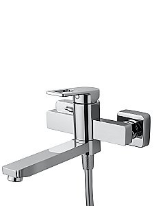 Смеситель для ванны с душем WONZON & WOGHAND FRAME, Хром (WW-88639010-CR) купить в интернет-магазине сантехники Sanbest