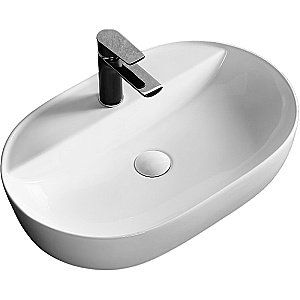 Раковина накладная CeruttiSpa 60 CR0074 белая купить в интернет-магазине Sanbest