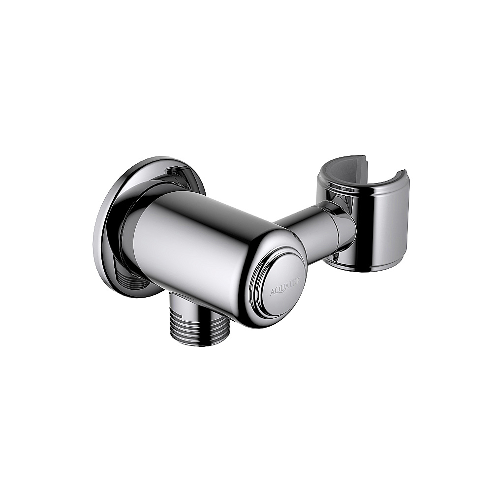 Подключение для шланга Aquatek Классик AQ2462CR хром купить в интернет-магазине сантехники Sanbest