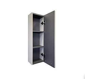 Шкаф Comforty Касабланка 00-00020084 серый шелк для ванной в интернет-магазине сантехники Sanbest