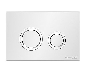 Инсталляция для унитаза WasserKraft Abens 20TLT.010.ME.WH.WH01 белая панель/кнопка белая глянцевая купить в интернет-магазине сантехники Sanbest