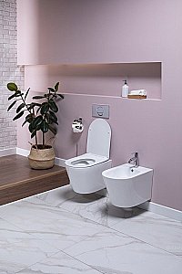 Биде подвесное Aquanet Atago 2.0 B2 LX-1057 купить в интернет-магазине Sanbest