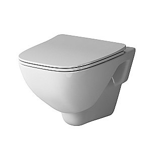 Унитаз подвесной AM.PM X-Joy C851701SC белый, безободковый, с сиденьем микролифт купить в интернет-магазине Sanbest