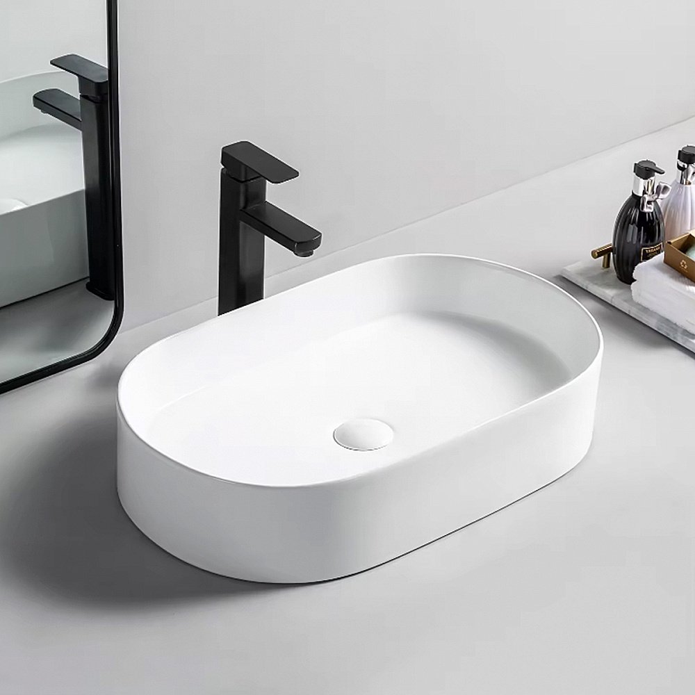 Раковина Oliveeka Bowl 55 9025 белая купить в интернет-магазине Sanbest