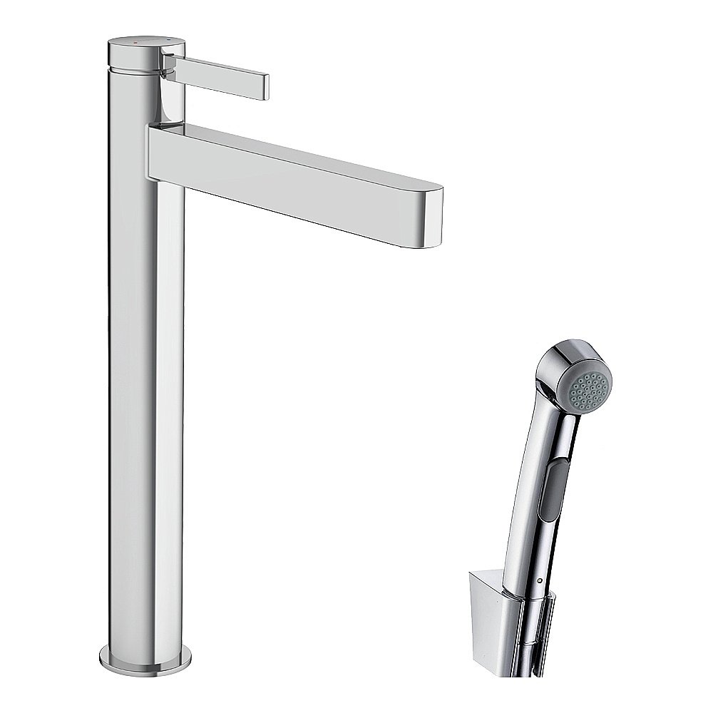Смеситель для раковины Hansgrohe Finoris 76220000 хром купить в интернет-магазине сантехники Sanbest