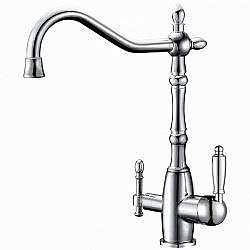 Смеситель для кухни Zorg Sanitary ZR 312 YF-33 Хром купить в интернет-магазине сантехники Sanbest