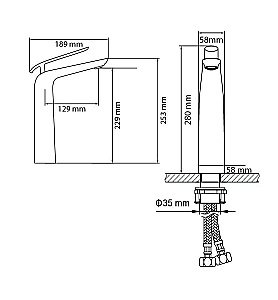 Смеситель для раковины Timo Olivia 3211/00-16F купить в интернет-магазине сантехники Sanbest