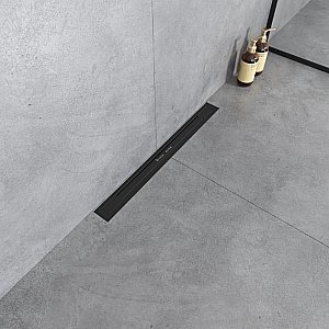 Душевой лоток Boheme Premium Trendy 65 983-60-B черный купить в интернет-магазине Sanbest