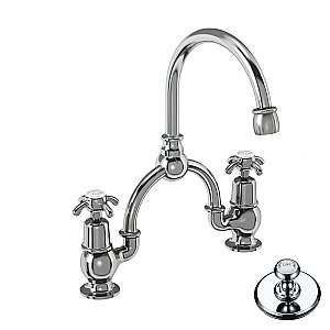 Смеситель для раковины Burlington AN28-QT+W9 купить в интернет-магазине сантехники Sanbest