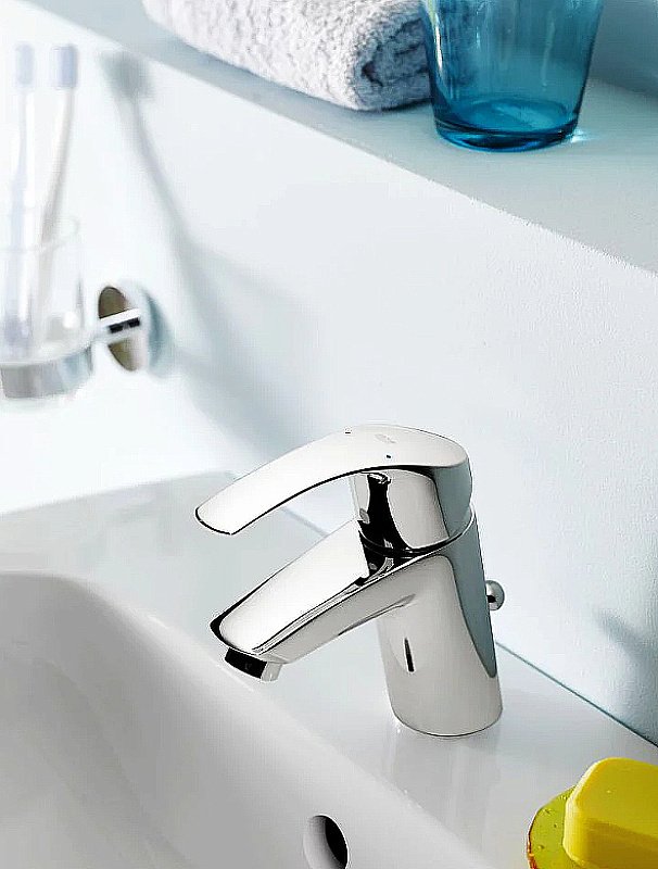Набор смесителей для ванной Grohe Eurosmart 124446 хром купить в интернет-магазине сантехники Sanbest