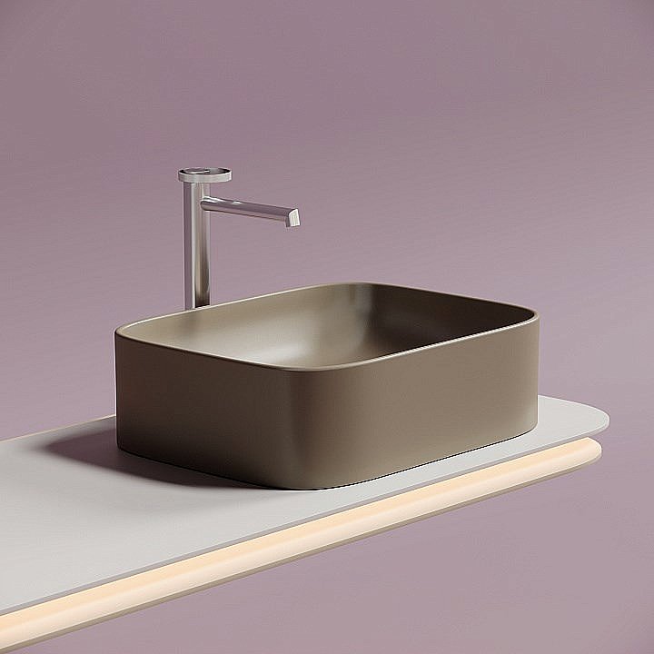 Раковина Ceramica Nova Element 50 CN6052MC капучино матовая купить в интернет-магазине Sanbest