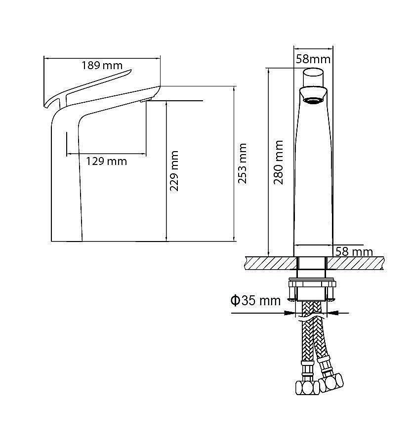 Смеситель для раковины Timo Olivia 3211/00-16F купить в интернет-магазине сантехники Sanbest