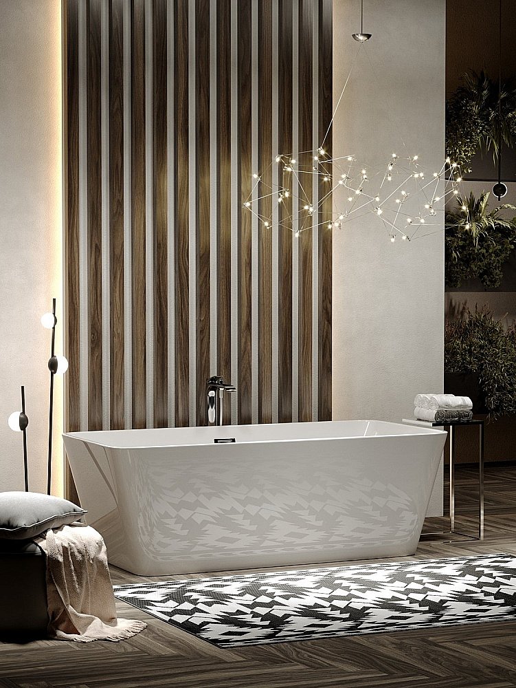 Акриловая ванна Sancos Dama 170х80 FB05 белая купить в интернет-магазине Sanbest