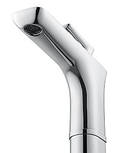 Смеситель для раковины высокий WONZON & WOGHAND SHARK, Хром (WW-481104-CR) купить в интернет-магазине сантехники Sanbest