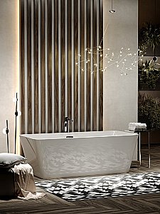 Акриловая ванна Sancos Dama 170х80 FB05 белая купить в интернет-магазине Sanbest