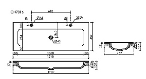 Раковина Ceramica Nova Grace CN7016 купить в интернет-магазине Sanbest