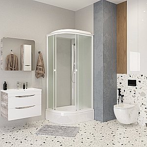 Душевая кабина Niagara Promo P90/80/26/MT 90х80 купить в интернет-магазине Sanbest