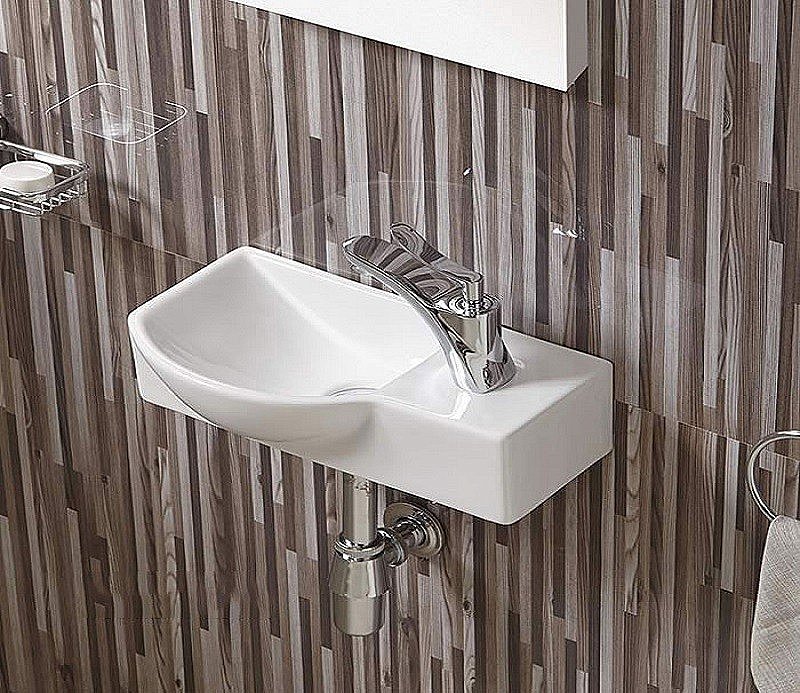 Раковина Ceramalux N 41 7947A белая купить в интернет-магазине Sanbest