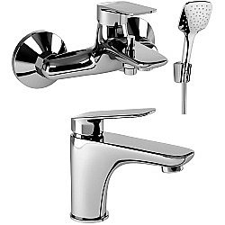 Набор смесителей PAINI Laguna LACRSET3 хром купить в интернет-магазине сантехники Sanbest