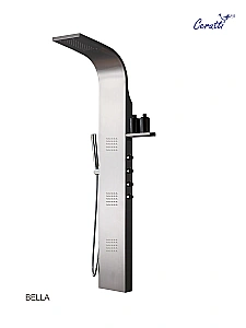 Душевая панель CeruttiSpa BELLA CT11128  хром купить в интернет-магазине сантехники Sanbest